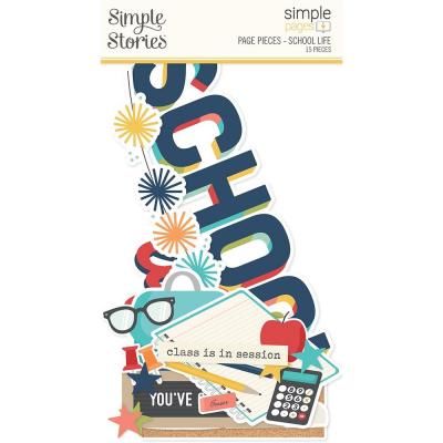Simple Stories School Life Die Cuts - Simple Pages
